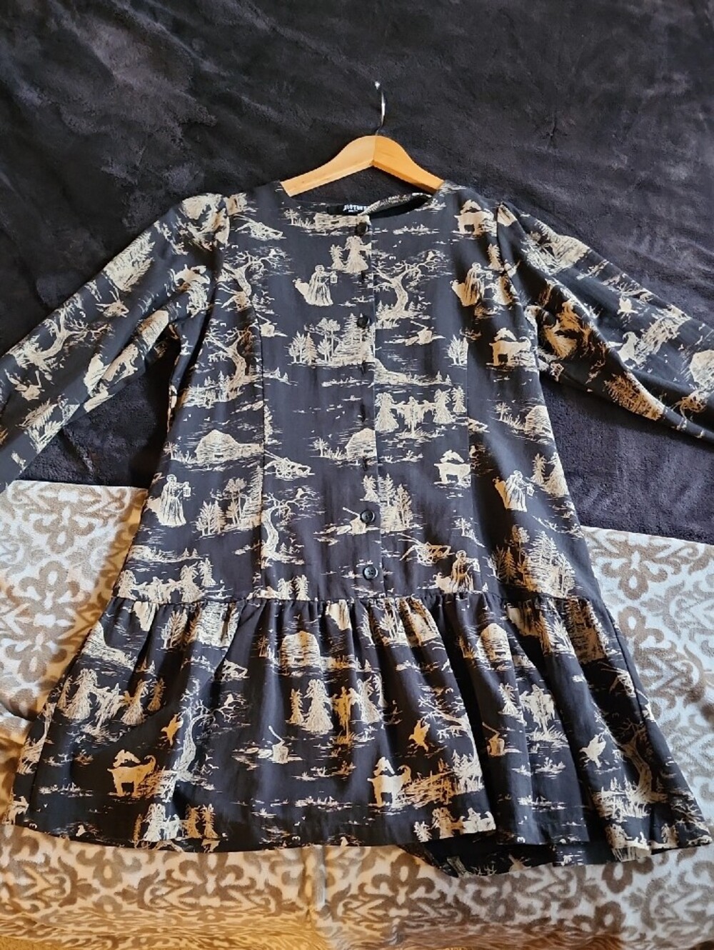Disturbia Lacelle Long Sleeve Mini Dress - Picture 6 of 6